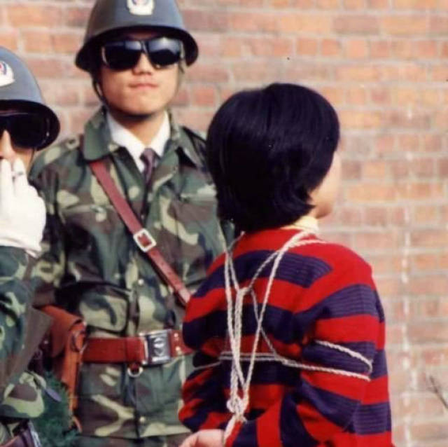 80年代集体枪毙 学生图片