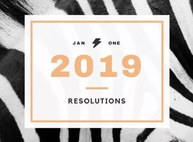 英语每日一词:【新年词汇】【新年决心】英语咋说?