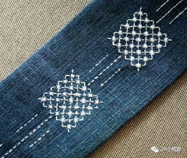 刺繡| 59張入門級刺子繡 18張圖紙,針法簡單,氣質卻不一般