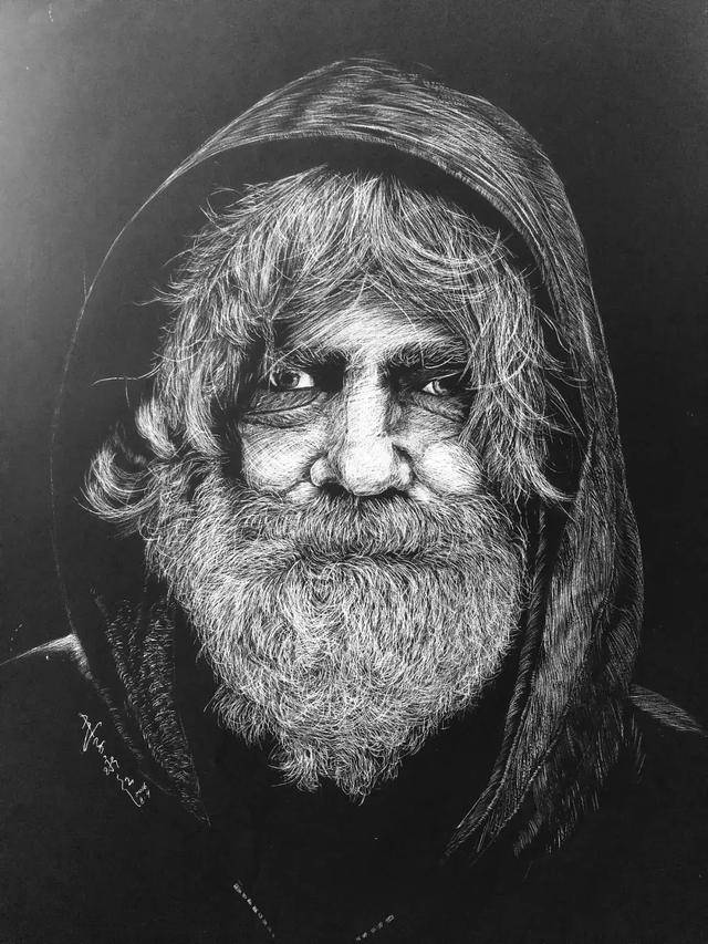 这是什么魔法?一张纯黑色画纸,简单刮一刮,绚丽的画作就出现了