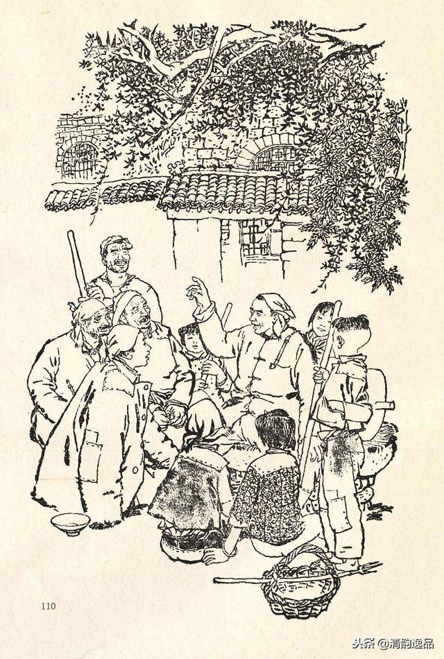老书刊:《工农兵人物白描》河南人民出版社