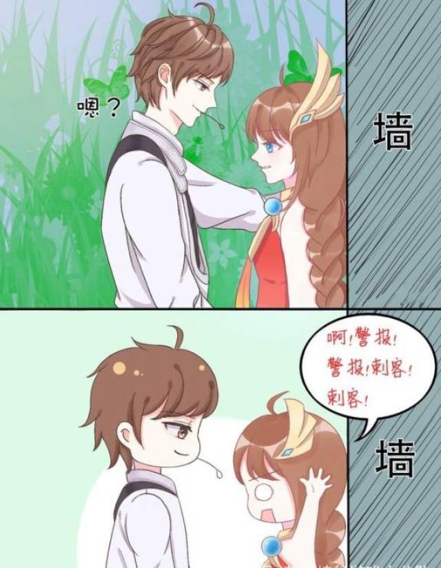 王者荣耀李白你腰不想好了居然当着韩信的面调戏大乔