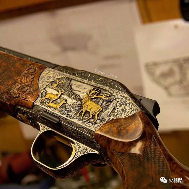 【匠心打造】blaser定制级猎枪细节美图欣赏