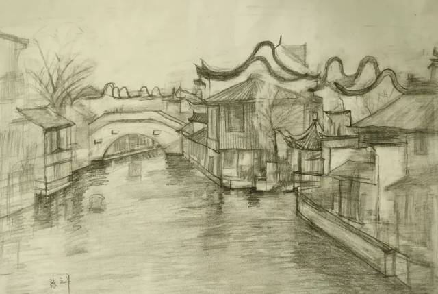 2018年《秋实撷趣——召稼楼古镇主题写生》 精彩作品展示(二)