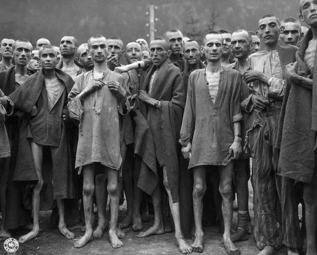 纳粹集中营惨状,每一张照片都让人心酸泪目!
