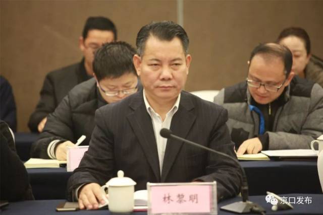 副区长林黎明汇报了京口的治理情况.