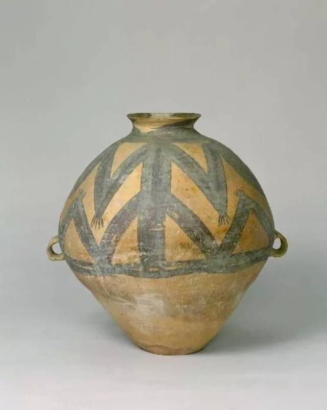 中国骨董馬家窯文化彩陶瓶彩陶土器置物-