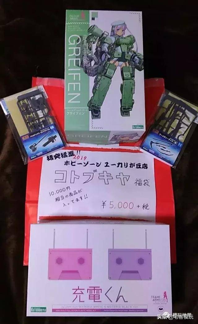 高达模型9900日元福袋.