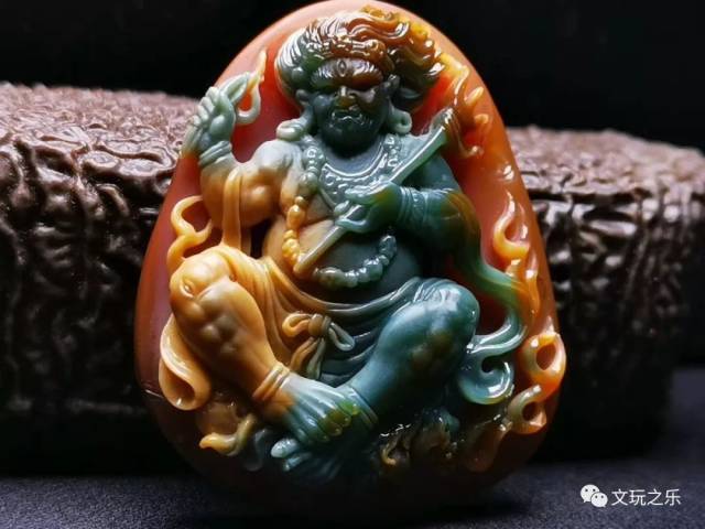 メーカー 一覧 清】中国美術 根付 手擺件 天然瑪瑙細彫仏像 仏像 瑪瑙彫刻 彫刻・オブジェ