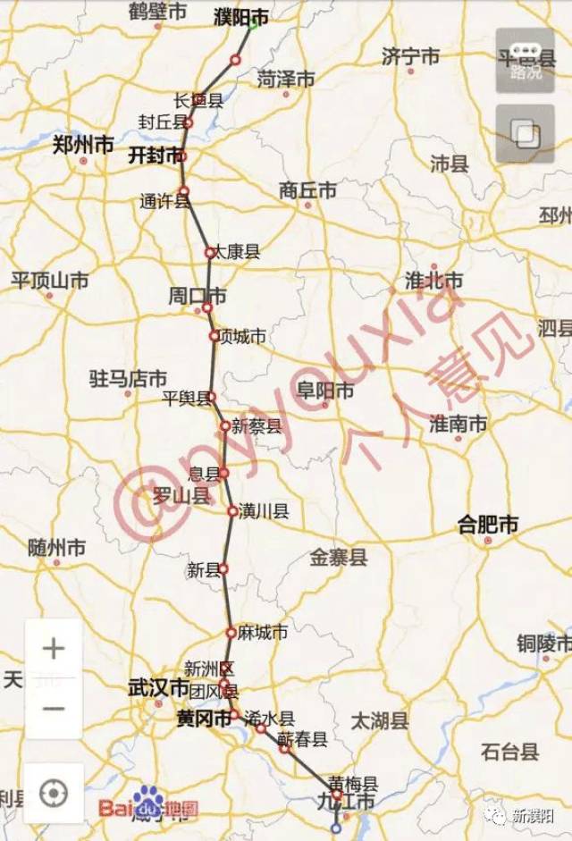 濮阳市民重磅,有关濮阳高铁:省里与湖北合作形成濮九高铁