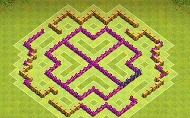 部落冲突: "螃蟹阵"阵型图, "守株待兔"上传奇, 玩家: 厉害了