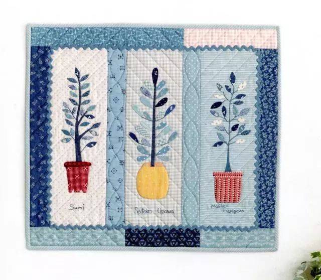 20款拼布作品,看着非常温暖朴素,温馨可爱