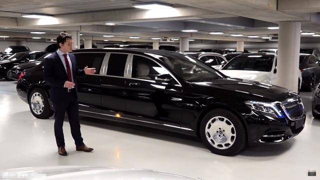 2019款奔驰迈巴赫s600 pullman guard 一座移动的宫殿