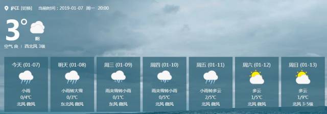 中央气象台发布:庐江明天将有大雪来临.