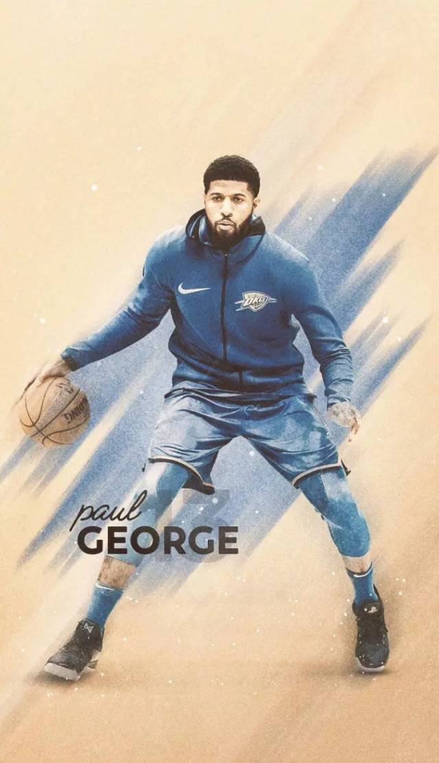 NBA乔治帅气图片图片