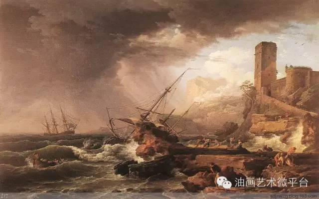 《暴风雨和遇难船》