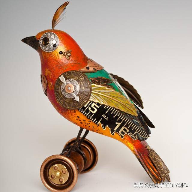 一组蒸汽朋克风格的鸟类作品欣赏_手机搜狐网