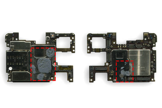 剖析磁动力滑盖结构,小米 mix 3 拆解