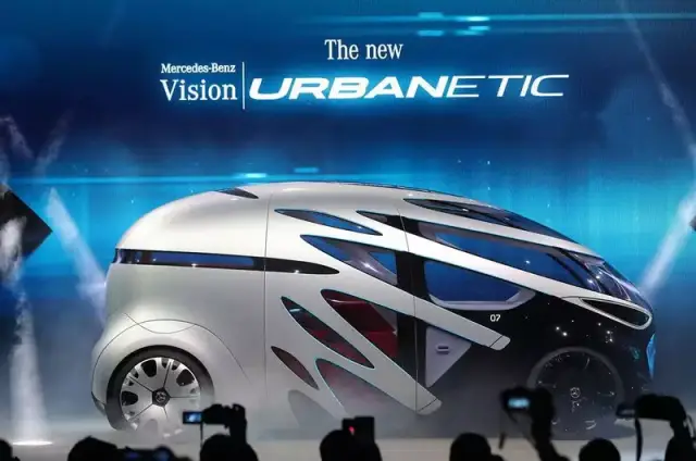 戴姆勒的vision urbanetic
