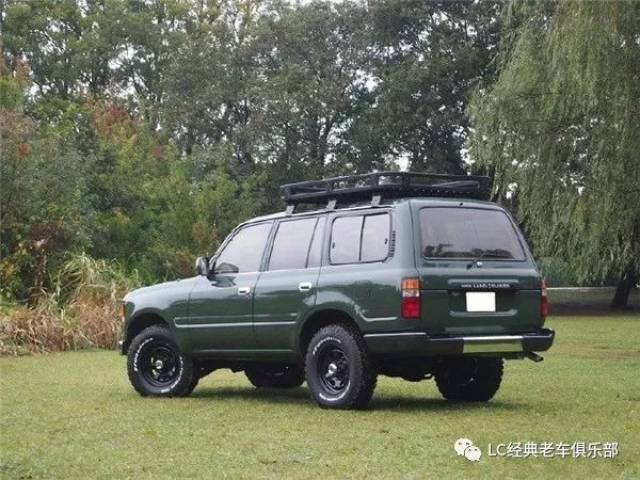 陆巡lc80这样改真挺精神复古轮毂尤其好看