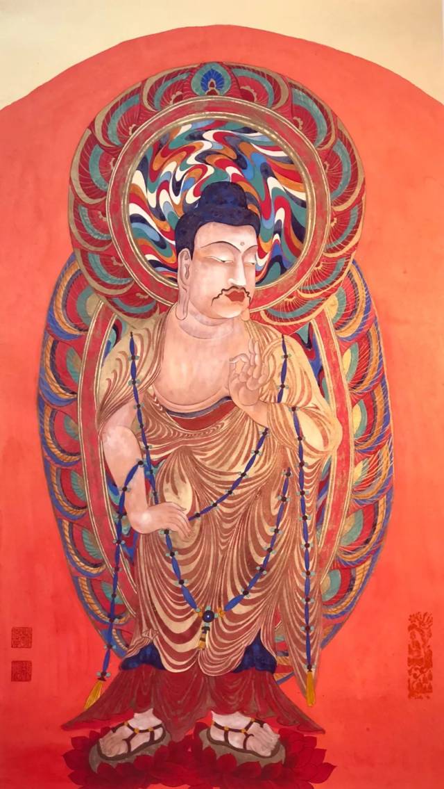 药师如来 70x96cm