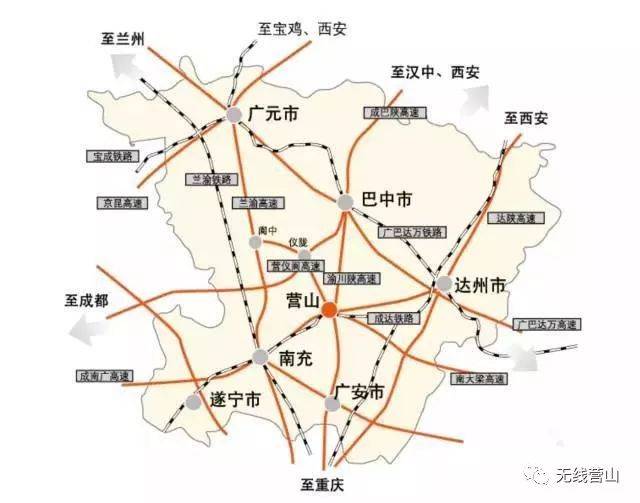 营山二环路地图图片