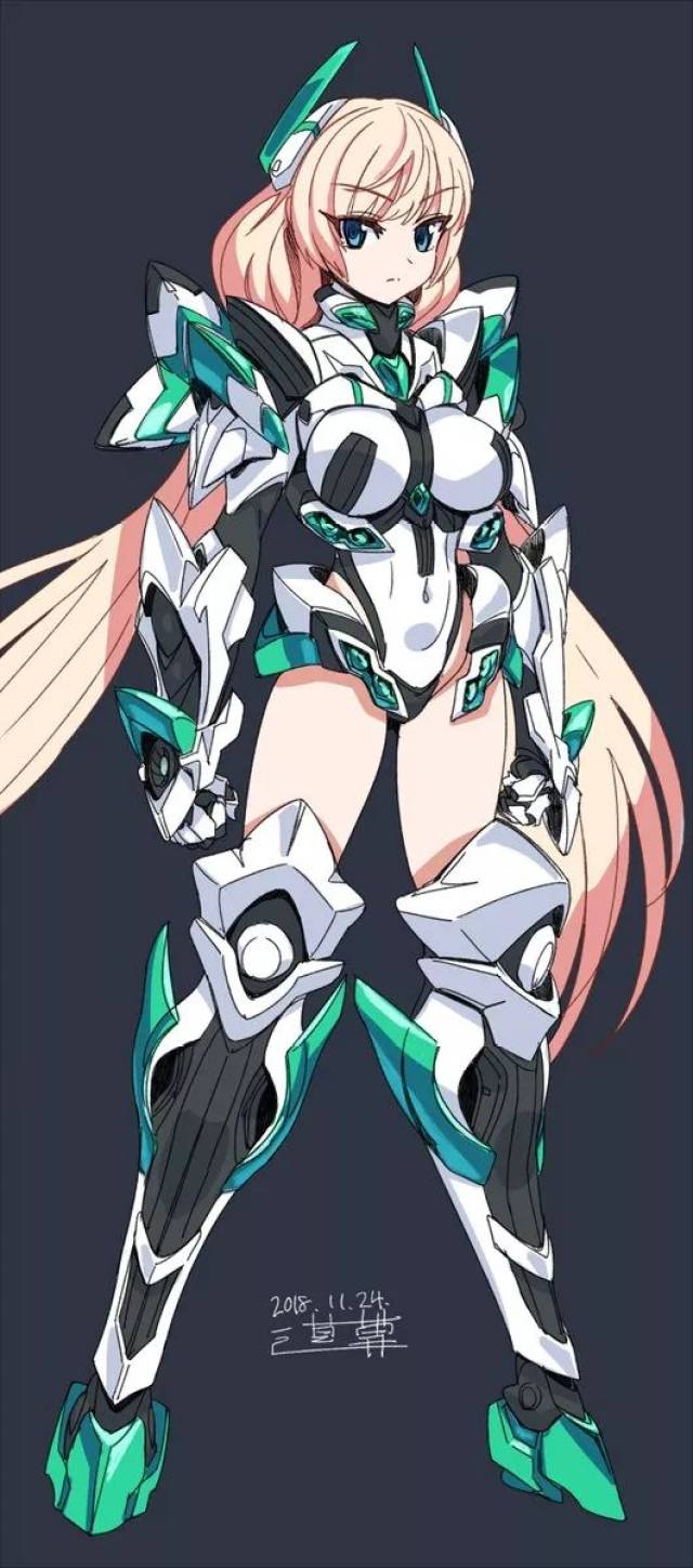 你们要看的高达机娘都在这里了,赶紧抱回家当壁纸