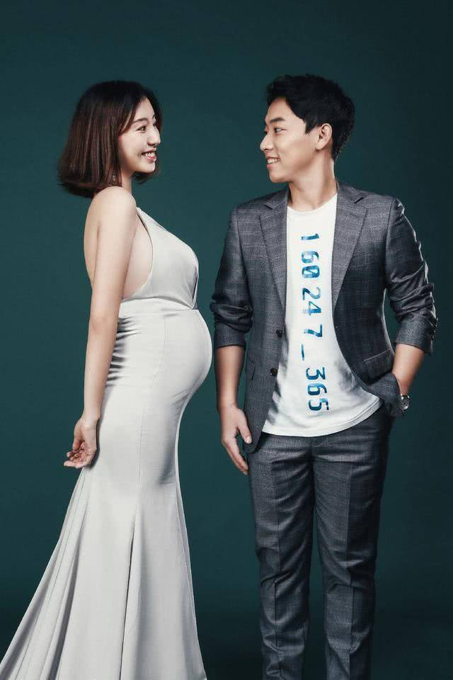 邹凯晒老婆孕期写真十分养眼,还向大家征求名字,网友脑洞很大!