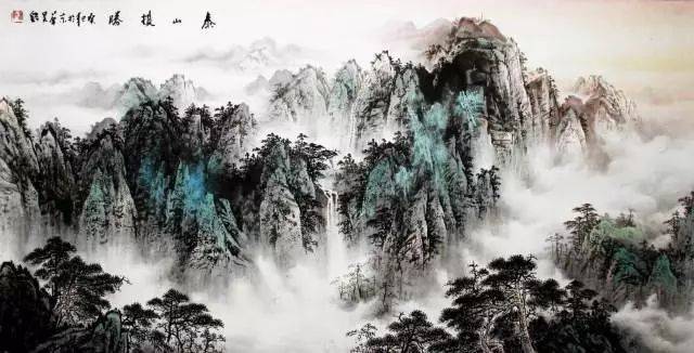 深度好文，国画山水创作步骤！_搜狐网