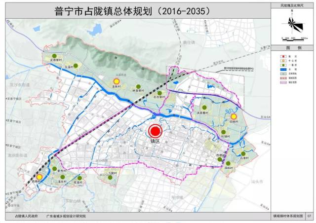 普宁占陇镇总体规划出炉:将打造成东部现代商贸服务中心