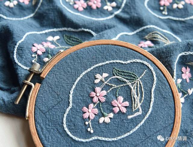 刺繡| 刺繡基礎知識,常見刺繡花樣針法大全