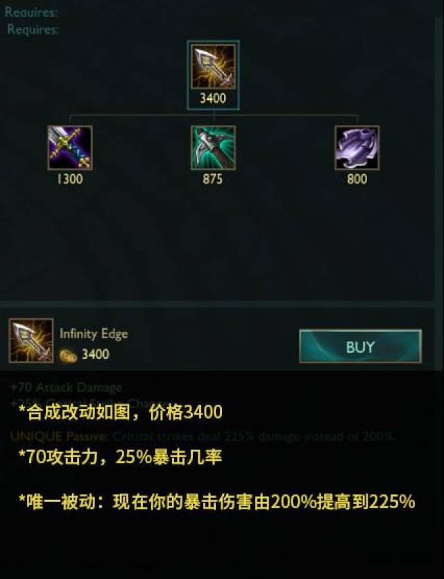 lol:暴击装备全面更新!老无尽回归?玩家:"明显变相削弱!