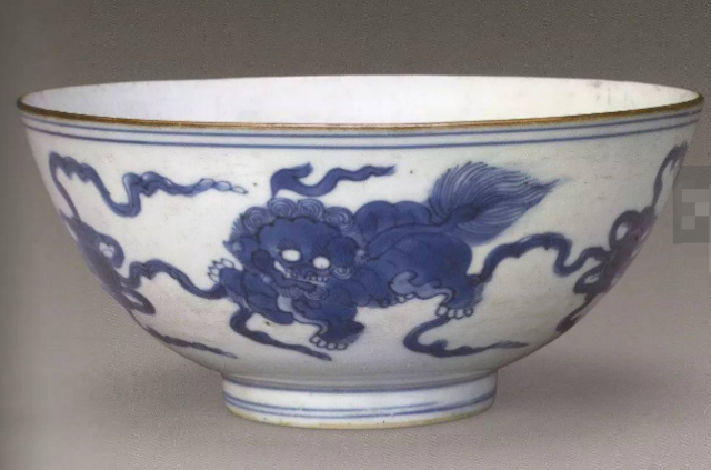 中国古磁器　大清康熙　柿釉茶碗 大清康熙御窑瓷（高清多图）