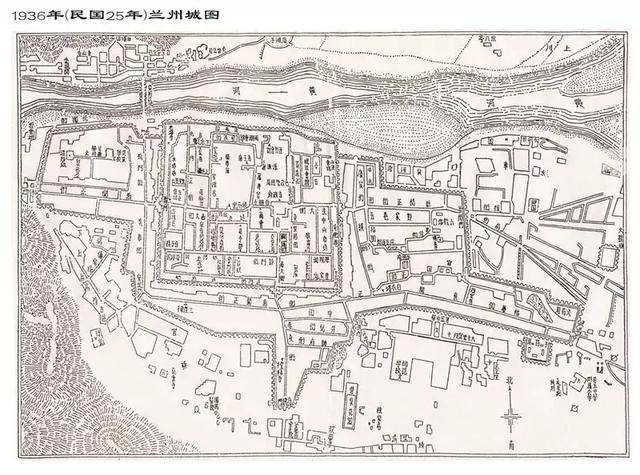 历史|清康熙,清乾隆……兰州500年的变迁秘密都藏在这19张地图里