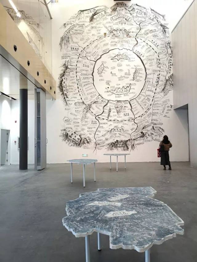 邱志杰十年力作《寰宇全图》在尤伦斯当代艺术中心开幕
