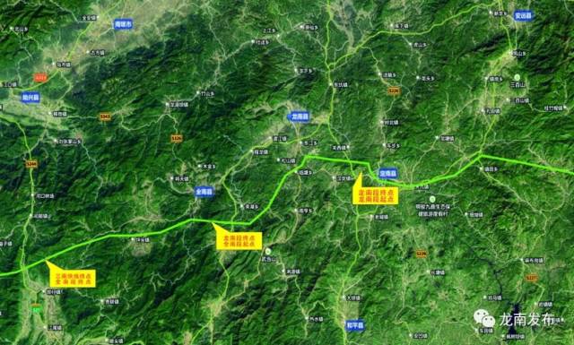 "三南公路"最新动态,龙南将集中人力,财力和物力,按原计划标准继续