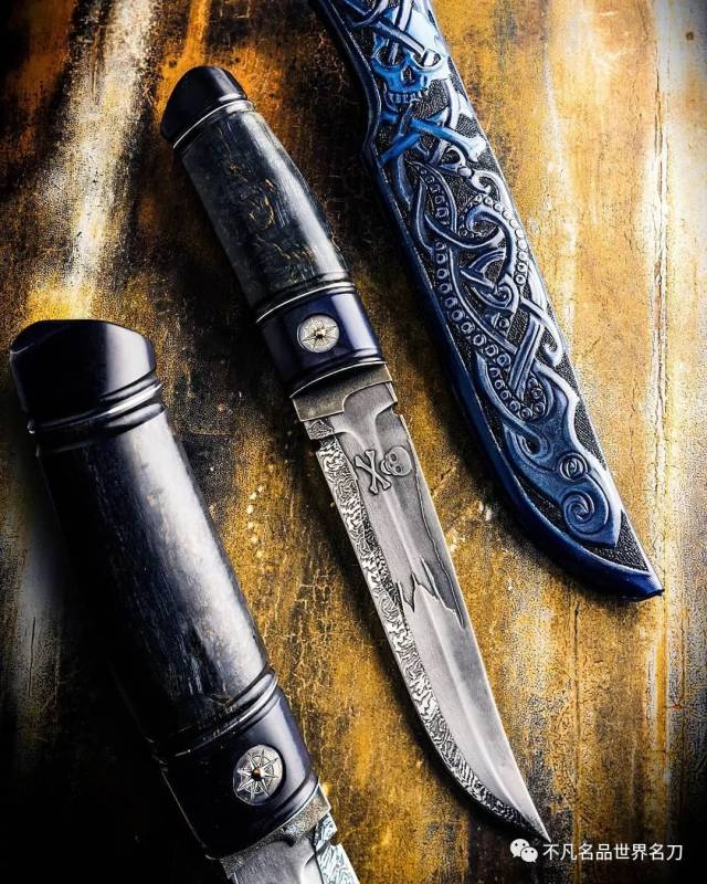著名刀匠《andre andersson》作品欣赏