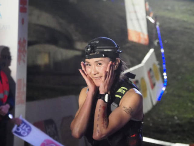 跑圈"大宝"——徐美玲(女子第四)