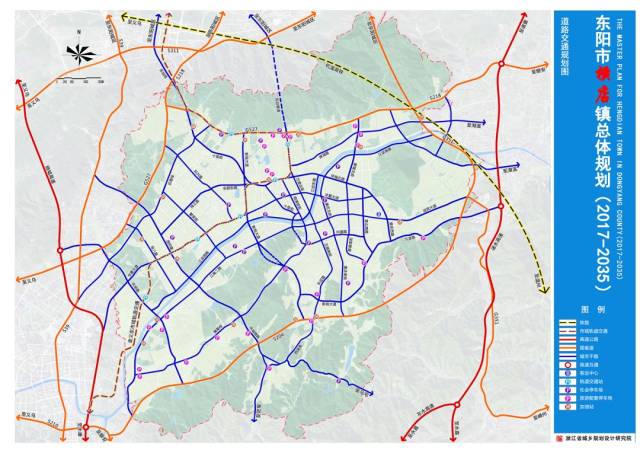 东阳市横店镇总体规划(2017-2035)草案公布