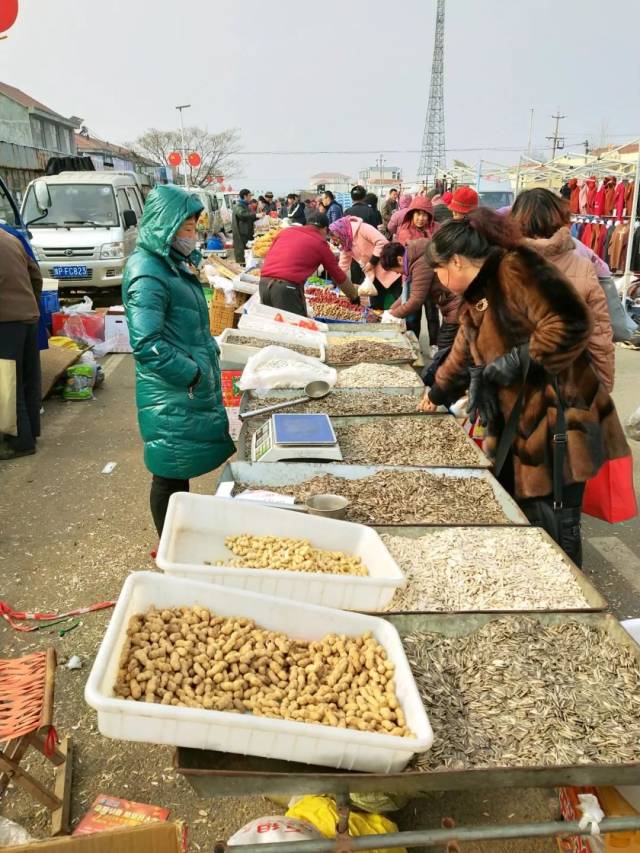 海阳郭城赶大集,真是年味十足!