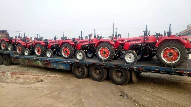 本次团购项目为山东海化集团采购运输海盐的轮式拖拉机.