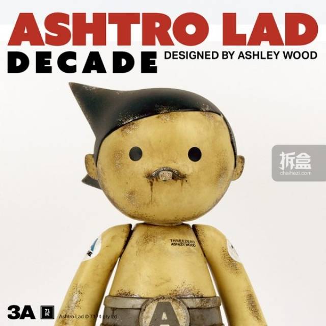 3A TOYS 8寸ASHTRO LAD DECADE 10周年『小A侠』阿童木_玩具