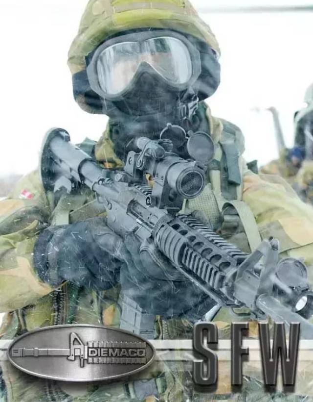 购物遇恐袭特种兵单挑群匪用啥枪sas制式步枪不简单