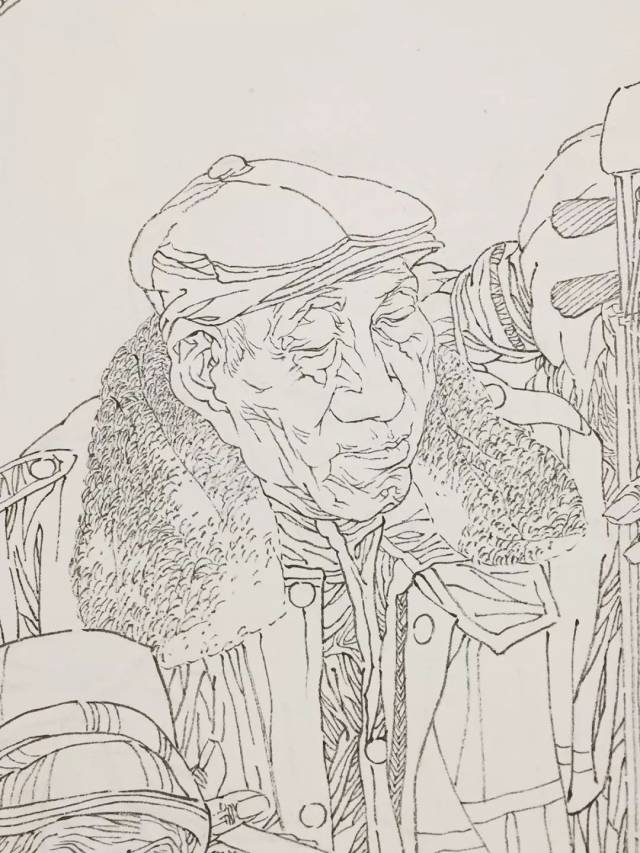 出彩郑州·全国第五届中国画线描艺术展入展作品欣赏(一)_手机搜狐网