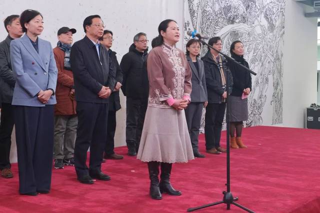 出彩郑州全国第五届中国画线描艺术展今日开幕