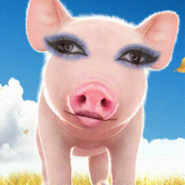 像素猪gif图片