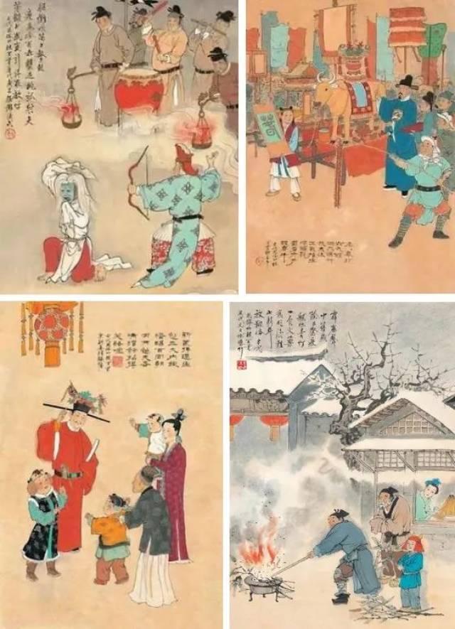 唐朝春节服饰图片