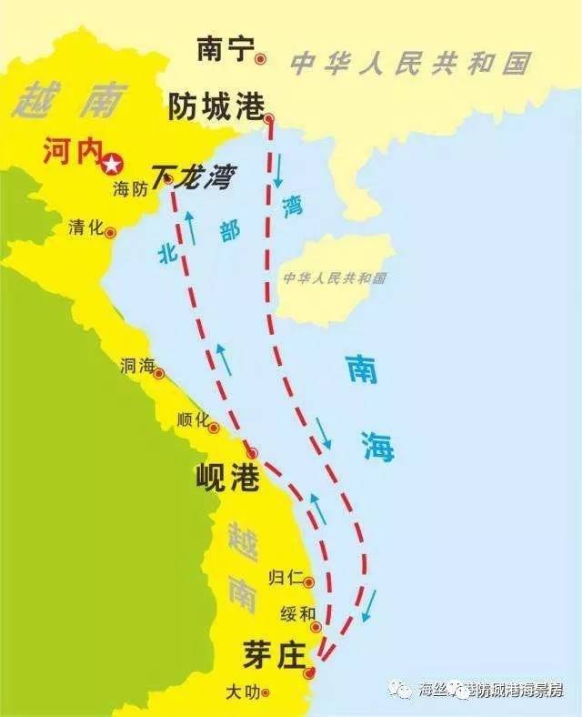 北部湾防城港地图-千图网