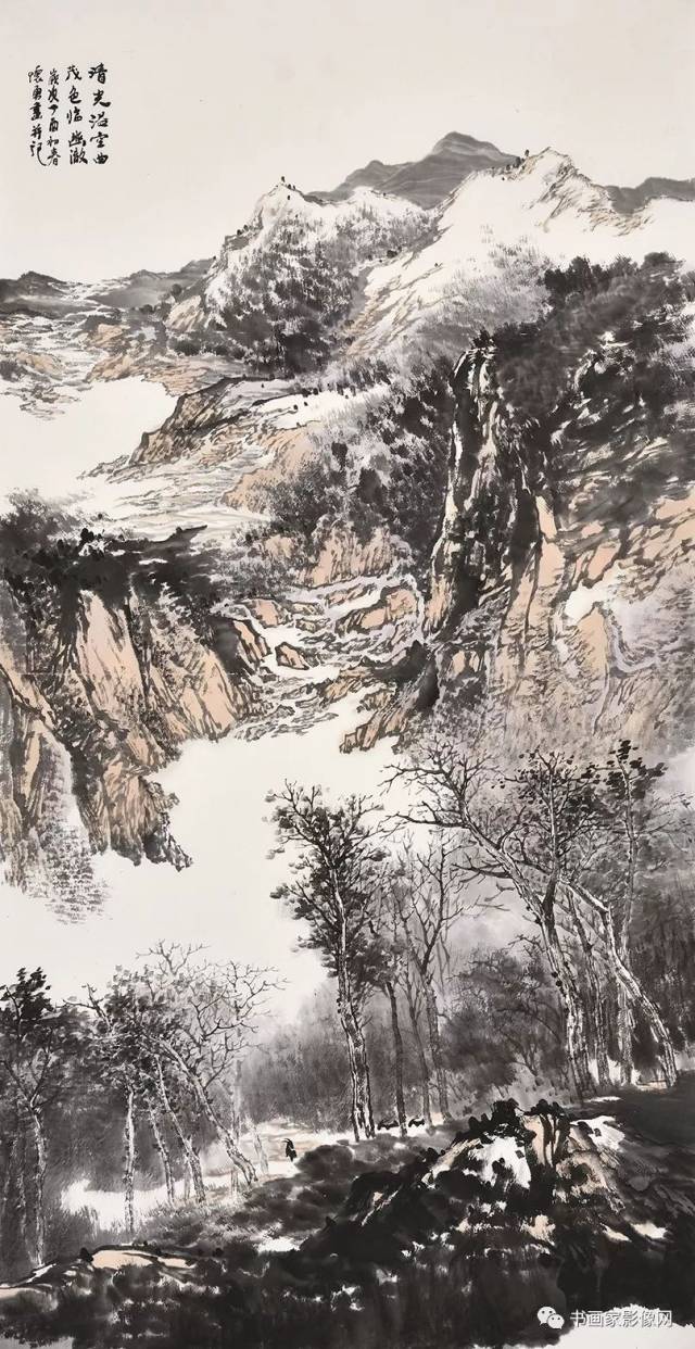 书画家影像网|独爱此君写山水 ——读张怀勇山水画!