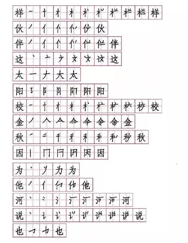 认字笔画,完字笔画,持字笔画_大山谷图库